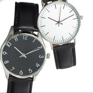 Macy’s Men’s Black Face Watch